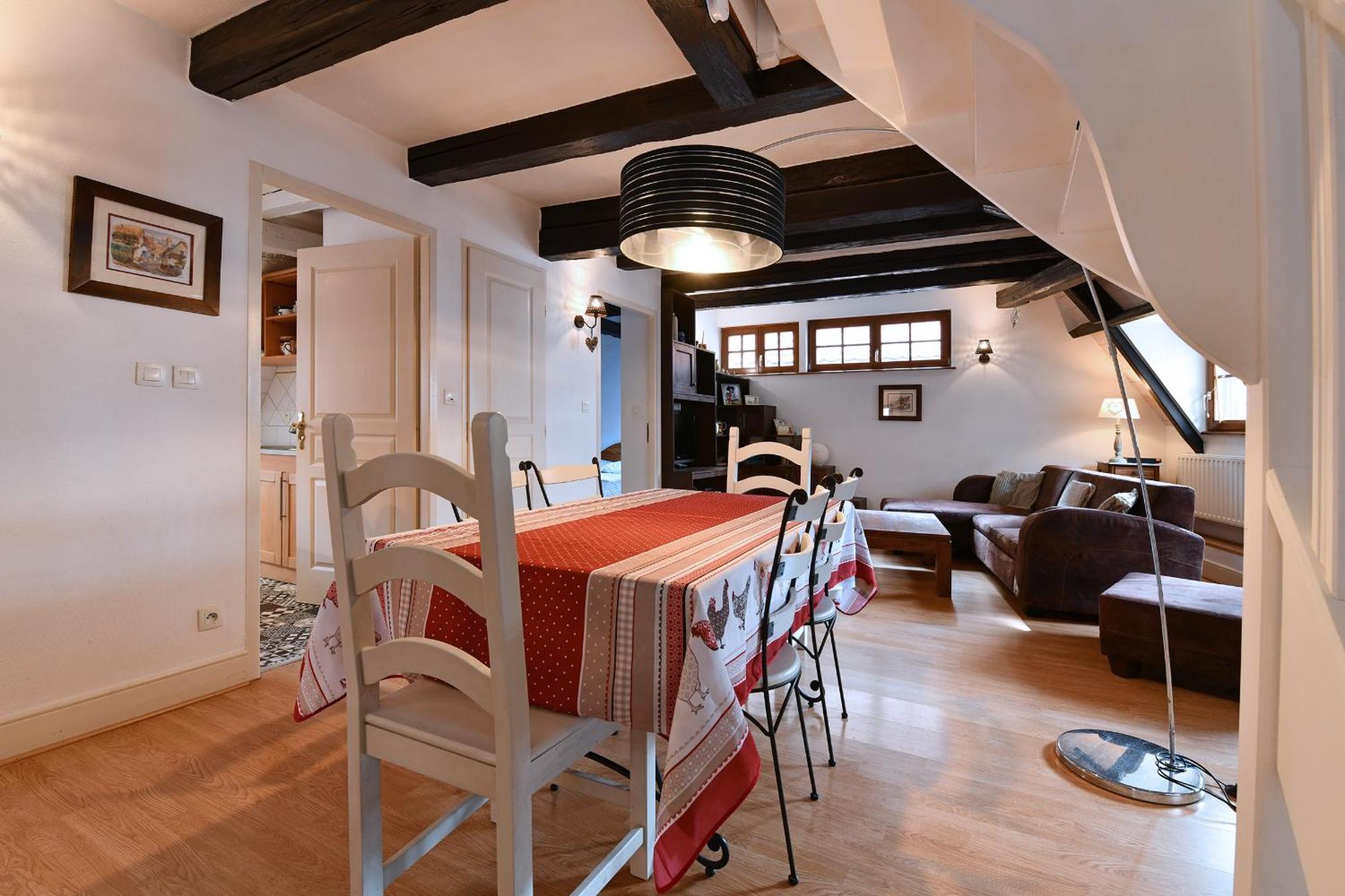 Appartamento Au Nid d'Hirondelles Ribeauvillé Esterno foto